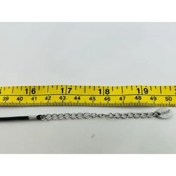 Claire’s Green Blue Purple Pendant Mood Yin Yang Moon Choker Necklace Costume Ch - Picture 15 of 16